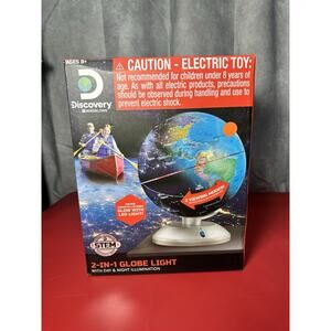 Discovery #Mindblown 2-In-1 Globe Light Day & Night Illumination NEW!